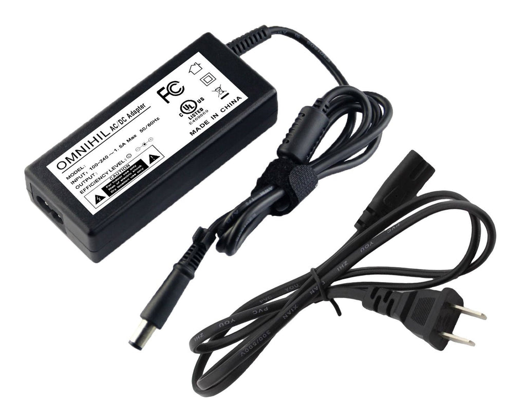 OMNIHIL 8 Foot AC 110V~240V UL Listed Adapter Transformer for ASUS Eee PC Series 900HD, 900SD, 901