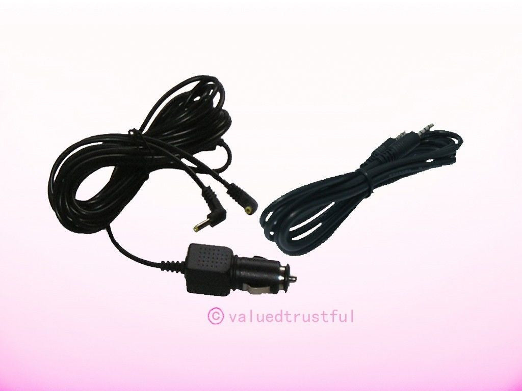 Audio Cable & Car Charger For Philips PD7012/37 PET7402/37 PD9012/17 PET7402S/37